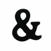 Brand new 🔔 2.5" Black Ampersand by ArtMinds™ 👏