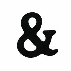 Brand new 🔔 2.5" Black Ampersand by ArtMinds™ 👏