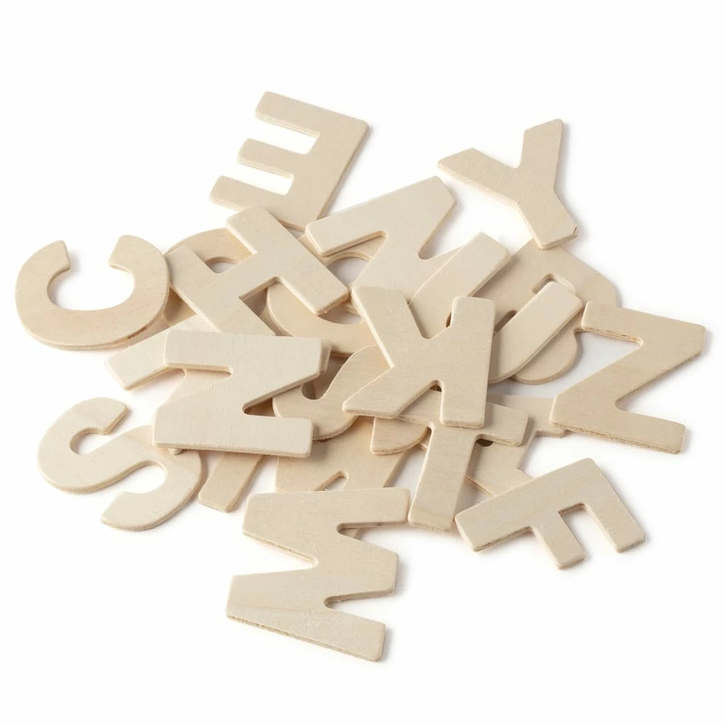 Best Sale ✨ 36 Piece Wood Letter Set by ArtMinds™ ✨ 5 Best Sale ✨ 36 Piece Wood Letter Set by ArtMinds™ ✨ - Image 5