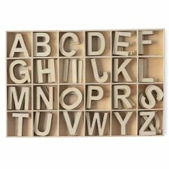 Best Pirce ✔️ 121 Piece Wood Letter Set by ArtMinds™ 😉