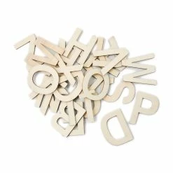 Discount 🤩 6 Packs: 121 ct. (726 total) Wood Letter Set by ArtMinds™ ⌛ -Artminds Sales Store 10663273 3 1