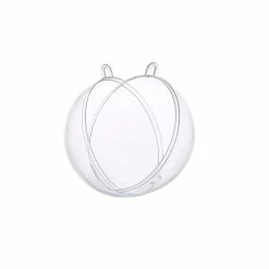 Cheapest 😉 12ct. 80mm Clear Plastic Open Ball Ornaments by Artminds™ 🔔 -Artminds Sales Store 10667128 4