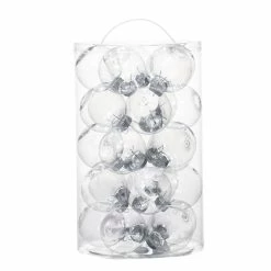 Cheap 🤩 25ct. 67mm Clear Plastic Ball Ornaments by Artminds™ 🤩