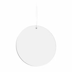 Budget 😀 18ct. 3" DIY Acrylic Round Ornaments by ArtMinds™ 👍