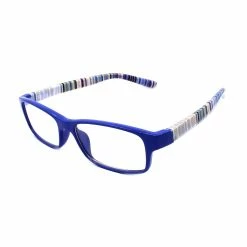 Cheapest ⌛ Blue Striped Reading Glasses by ArtMinds™ 😀