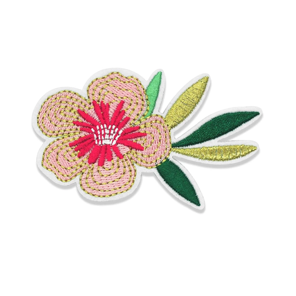 Coupon ⭐ Iron-On Pink Flower Patch by ArtMinds™ ⭐ 1 Coupon ⭐ Iron-On Pink Flower Patch by ArtMinds™ ⭐