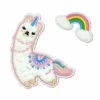 Cheap ⭐ Iron-On Llamacorn & Rainbow Patches by ArtMinds™ 👍