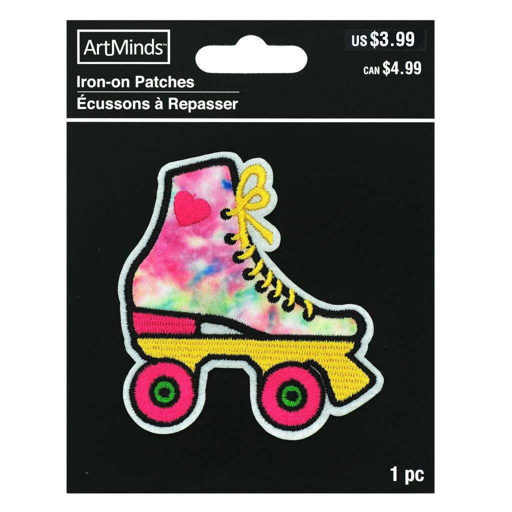 New ๐ Iron-On Neon Tie Dye Roller Skates Patch by ArtMinds™ ๐ฅ 2 New ๐ Iron-On Neon Tie Dye Roller Skates Patch by ArtMinds™ ๐ฅ - Image 2