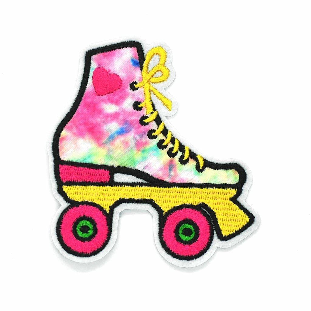 New ๐ Iron-On Neon Tie Dye Roller Skates Patch by ArtMinds™ ๐ฅ 1 New ๐ Iron-On Neon Tie Dye Roller Skates Patch by ArtMinds™ ๐ฅ
