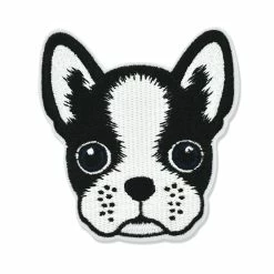 Top 10 ⭐ Iron-On Boston Terrier Patch by ArtMinds™ 🤩