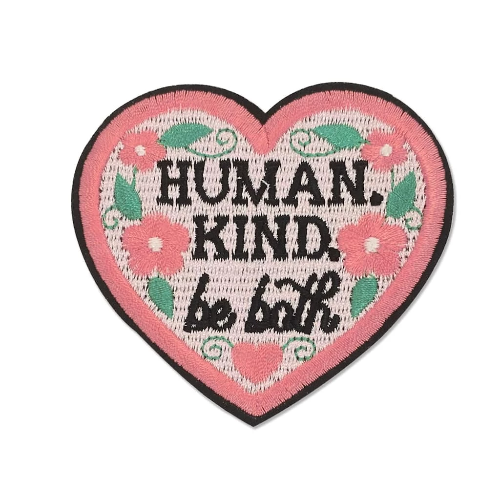 Wholesale 😉 Iron-On Human Kind Patch by ArtMinds™ 😀 1 Wholesale 😉 Iron-On Human Kind Patch by ArtMinds™ 😀