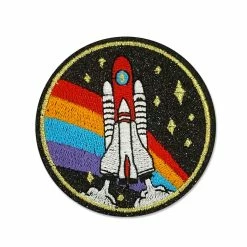 Cheapest 💯 Iron-On Rocket Patch by ArtMinds™ ❤️