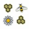 Buy 🥰 Iron-On Bee & Daisy Patches by ArtMinds™ 🥰