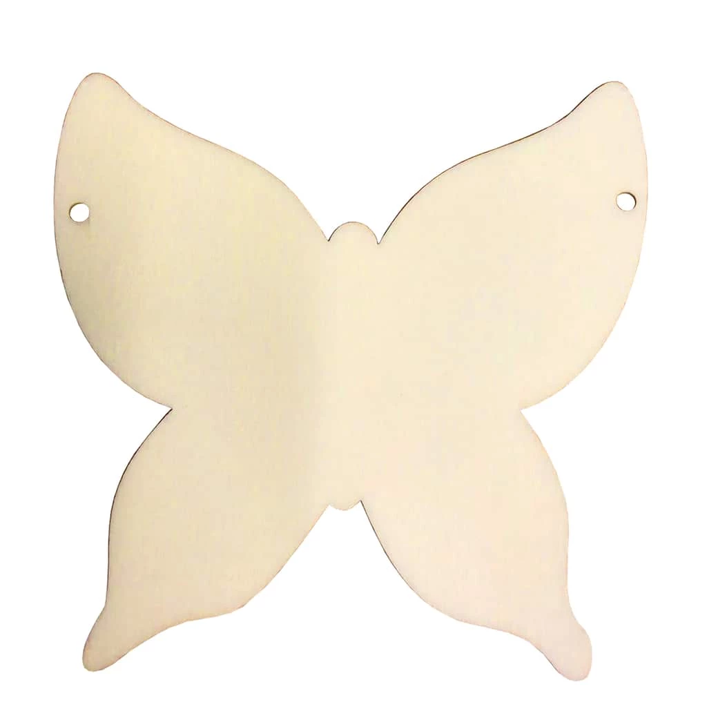 Promo ๐งจ 24 Pack: Unfinished Wooden Butterfly Banner Kit by ArtMinds™ ๐ฅ 4 Promo ๐งจ 24 Pack: Unfinished Wooden Butterfly Banner Kit by ArtMinds™ ๐ฅ - Image 4