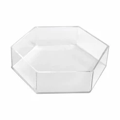 Flash Sale 😍 12 Pack: Clear Hexagon Acrylic Tray by ArtMinds™ ❤️