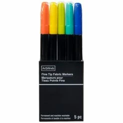 Hot Sale 🛒 Fine Tip Fabric Marker Set by ArtMinds™ ⭐ -Artminds Sales Store 10685211 1