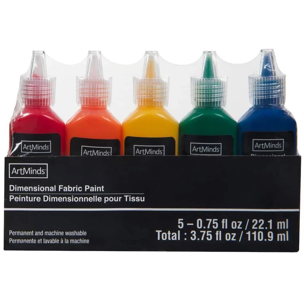 Coupon 👍 Rainbow Dimensional Fabric Paint Set by ArtMinds™ ✨ 3 Coupon 👍 Rainbow Dimensional Fabric Paint Set by ArtMinds™ ✨ - Image 3