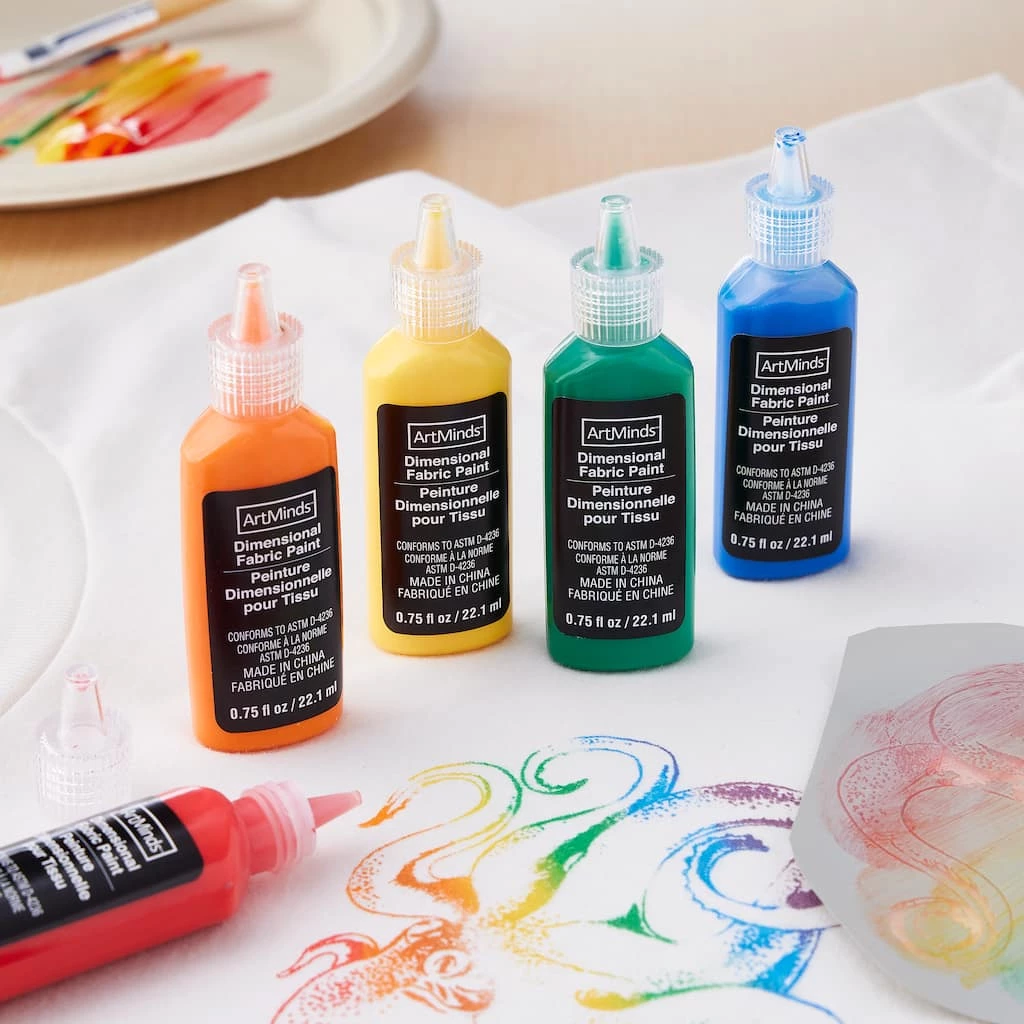 Coupon 👍 Rainbow Dimensional Fabric Paint Set by ArtMinds™ ✨ 2 Coupon 👍 Rainbow Dimensional Fabric Paint Set by ArtMinds™ ✨ - Image 2