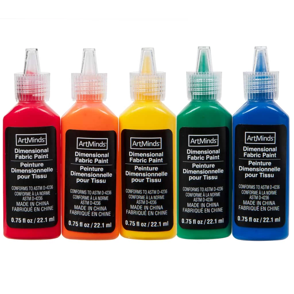 Coupon 👍 Rainbow Dimensional Fabric Paint Set by ArtMinds™ ✨ 1 Coupon 👍 Rainbow Dimensional Fabric Paint Set by ArtMinds™ ✨
