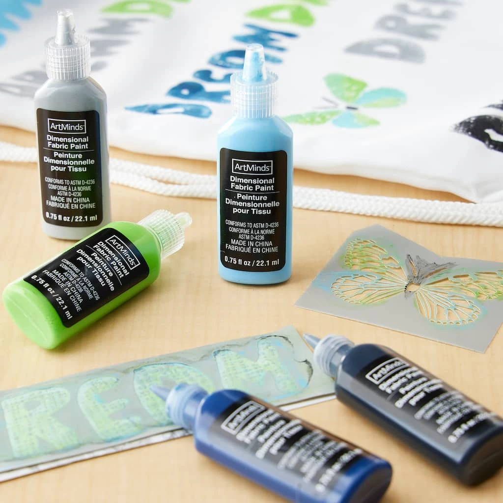 Best deal 🥰 Shark Dimensional Fabric Paint Set by ArtMinds™ 🧨 2 Best deal 🥰 Shark Dimensional Fabric Paint Set by ArtMinds™ 🧨 - Image 2