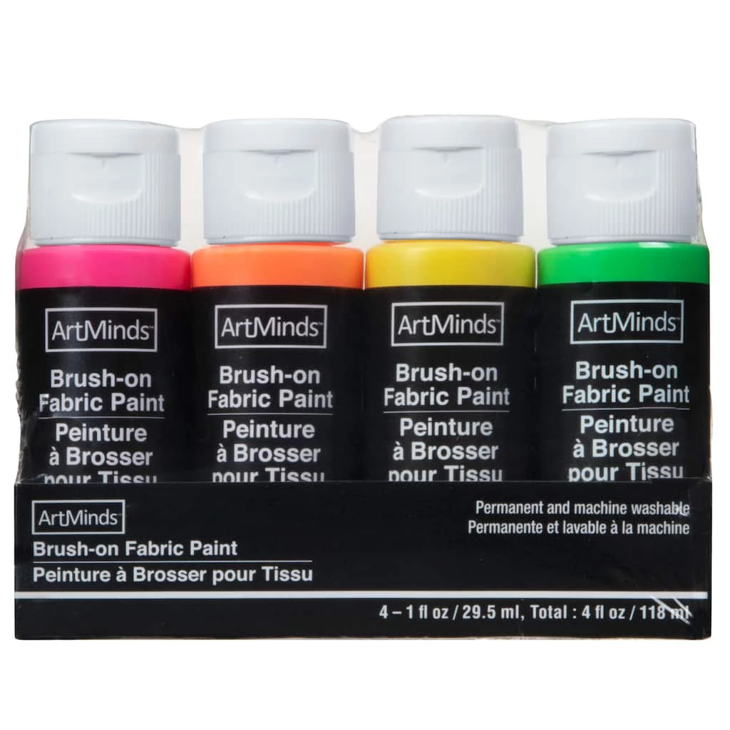 Deals 👏 Brush-On Fabric Paint Set by ArtMinds™ 🥰 1 Deals 👏 Brush-On Fabric Paint Set by ArtMinds™ 🥰
