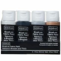 Best reviews of ✔️ Brush-On Metallic Fabric Paint Set by ArtMinds™ 😉