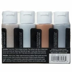 Budget 😍 Brush-On Glitter & Metallic Fabric Paint Set by ArtMinds™ 🎁 -Artminds Sales Store 10685225 4