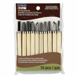 Promo ⌛ 6 Packs: 10 ct. (60 total) Wood Carving Knife Set by ArtMinds™ 🎁
