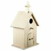 Discount 🥰 6 Pack: 11" Church Birdhouse by ArtMinds™ 🎁