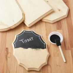 Hot Sale 🥰 24 Pack: Assorted 12" Wooden Plaque by ArtMinds™ ⭐ -Artminds Sales Store MP049455 25