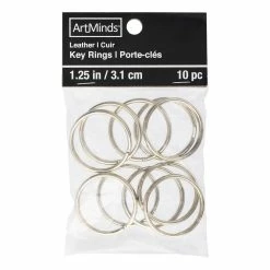 Promo 👍 24 Packs: 10 ct. (240 total) Split Nickel Key Ring by ArtMinds™ ✨ 5 Promo 👍 24 Packs: 10 ct. (240 total) Split Nickel Key Ring by ArtMinds™ ✨ -Artminds Sales Store MP077625 30