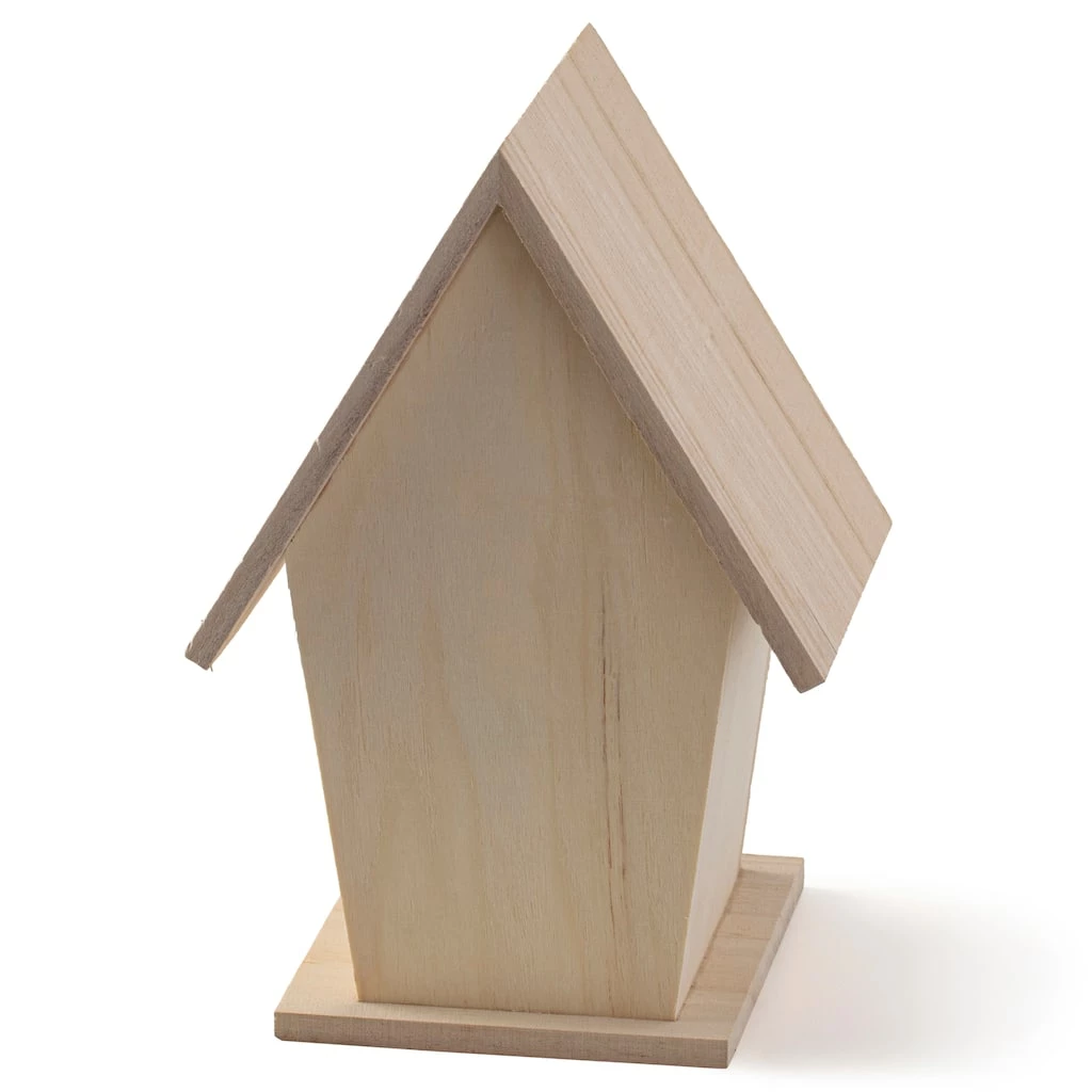 Discount 👍 8 Pack: 8.5" Wood Birdhouse by ArtMinds™ 🛒 4 Discount 👍 8 Pack: 8.5" Wood Birdhouse by ArtMinds™ 🛒 - Image 4