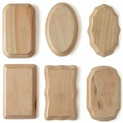 Hot Sale ✨ 36 Pack: Assorted 5" Wooden Plaque by ArtMinds™ 👍 -Artminds Sales Store MP123692 20