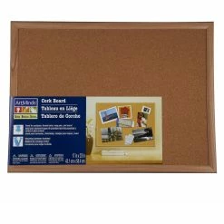 Brand new 😍 8 Pack: Wood Framed Cork Board by ArtMinds® 🧨