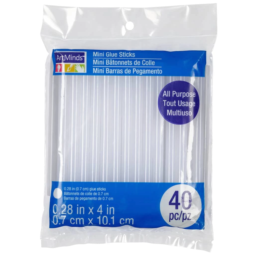 Discount 🌟 22 Packs: 40 ct. (880 total) Mini Glue Sticks by ArtMinds™ ⌛ 1 Discount 🌟 22 Packs: 40 ct. (880 total) Mini Glue Sticks by ArtMinds™ ⌛