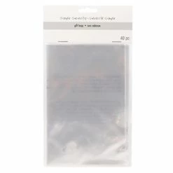 Promo 👍 18 Packs: 40 ct. (720 total) Simple Serenity Cellophane Gift Bags by ArtMinds™ 🎉