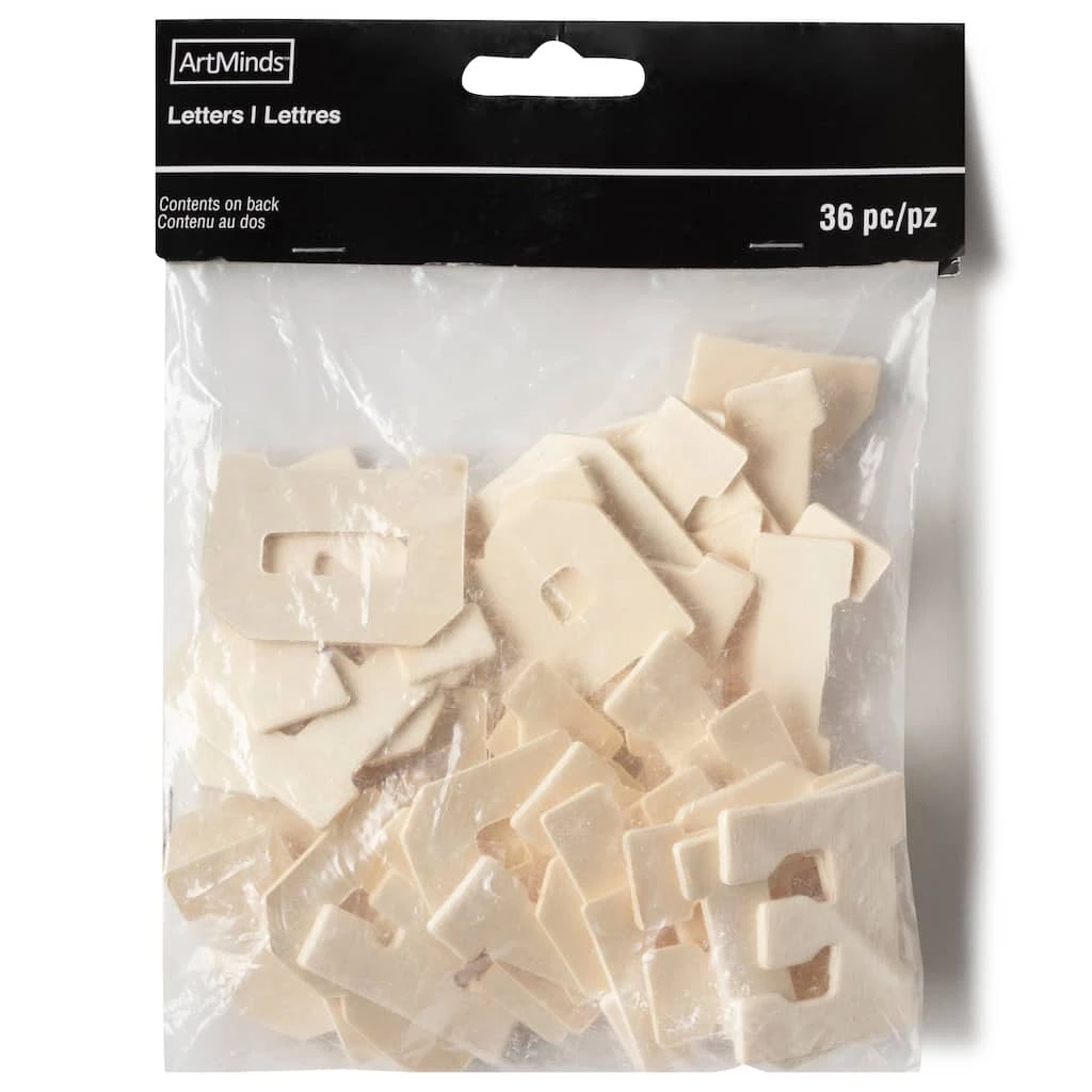 Deals 👍 6 Packs: 36 ct. (216 total) 2" Wood Varsity Letters by ArtMinds™ 🔔 1 Deals 👍 6 Packs: 36 ct. (216 total) 2" Wood Varsity Letters by ArtMinds™ 🔔