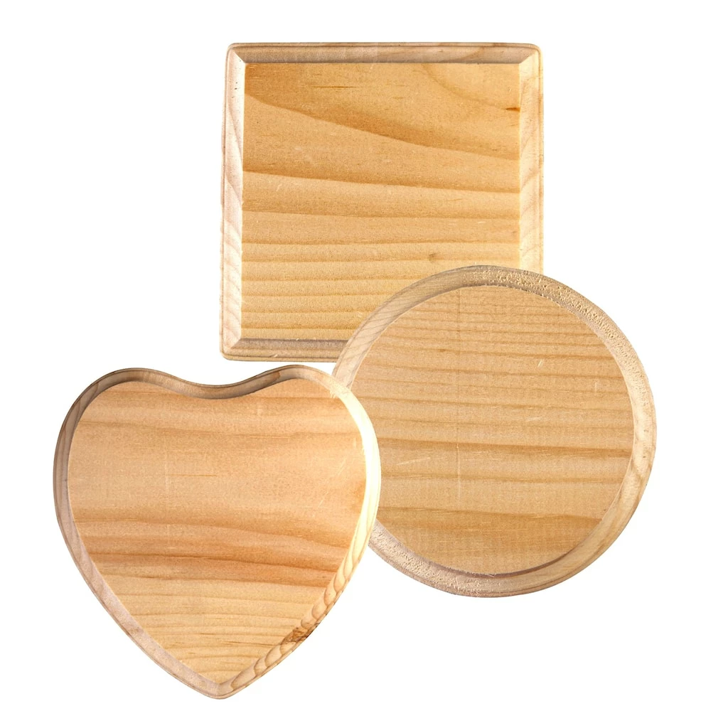 Budget 😍 12 Pack: Assorted 7" x 7" Wood Plaque by ArtMinds™ 😉 1 Budget 😍 12 Pack: Assorted 7" x 7" Wood Plaque by ArtMinds™ 😉