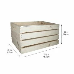 Best deal ❤️ 12 Pack: 18" Wooden Crate by Make Market® by ArtMinds 👏 -Artminds Sales Store MP228808 2