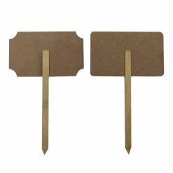 Top 10 ✔️ 12 Pack: Assorted 10" Burlap Chalkboard Stake by ArtMinds™ 🔥 -Artminds Sales Store MP308968 4