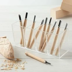 Promo ⌛ 6 Packs: 10 ct. (60 total) Wood Carving Knife Set by ArtMinds™ 🎁 -Artminds Sales Store MP310267 25