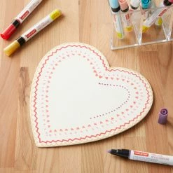 Best Pirce 🤩 12 Pack: 8.5" Wood Heart by ArtMinds™ 🔔 -Artminds Sales Store MP352994 25