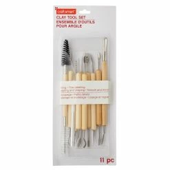 Outlet 🎁 6 Pack: 11 Piece Clay Tool Set by ArtMinds™ 🛒