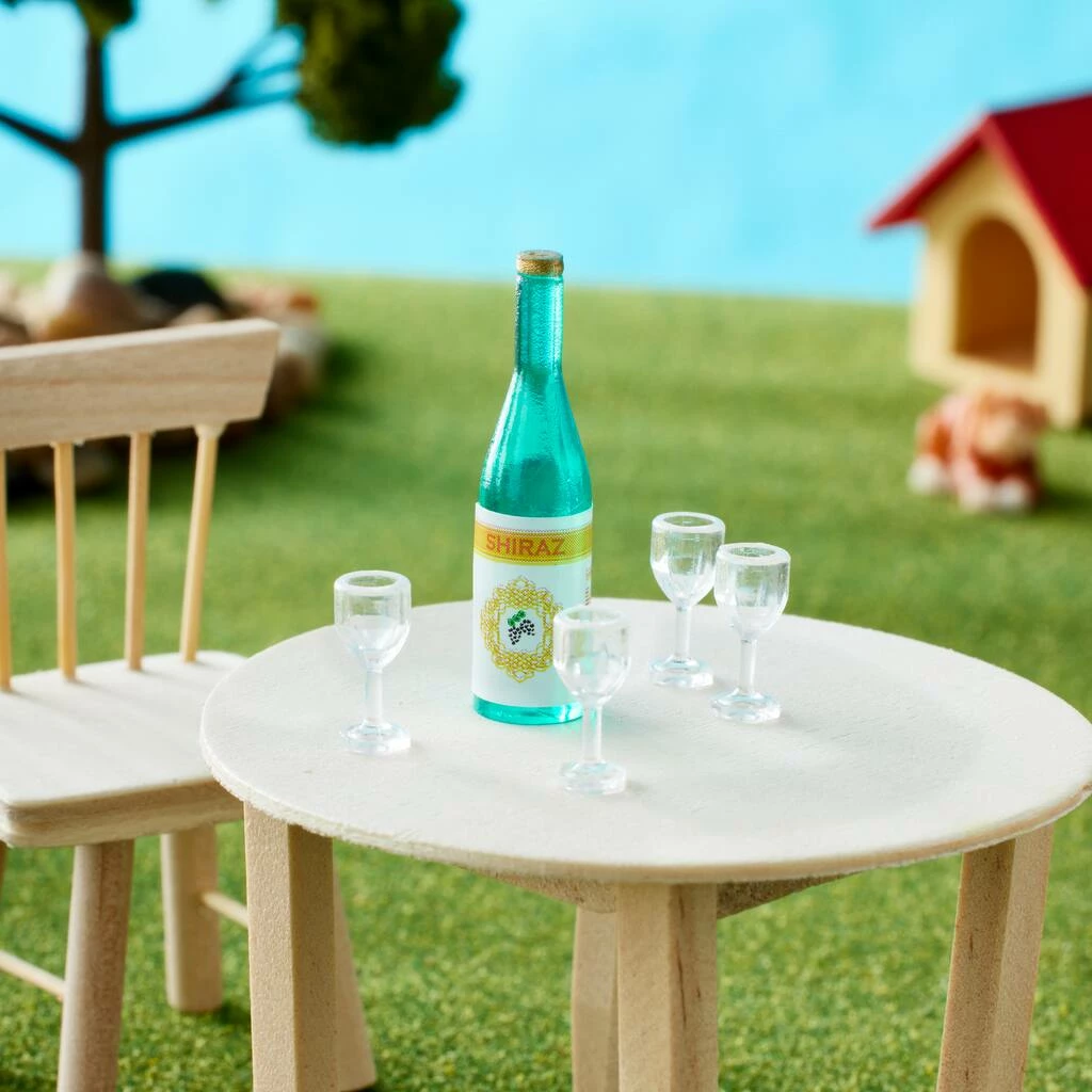 Coupon 😉 12 Pack: Mini Wine Bottle & Glasses Set by ArtMinds™ ⭐ 2 Coupon 😉 12 Pack: Mini Wine Bottle & Glasses Set by ArtMinds™ ⭐ - Image 2