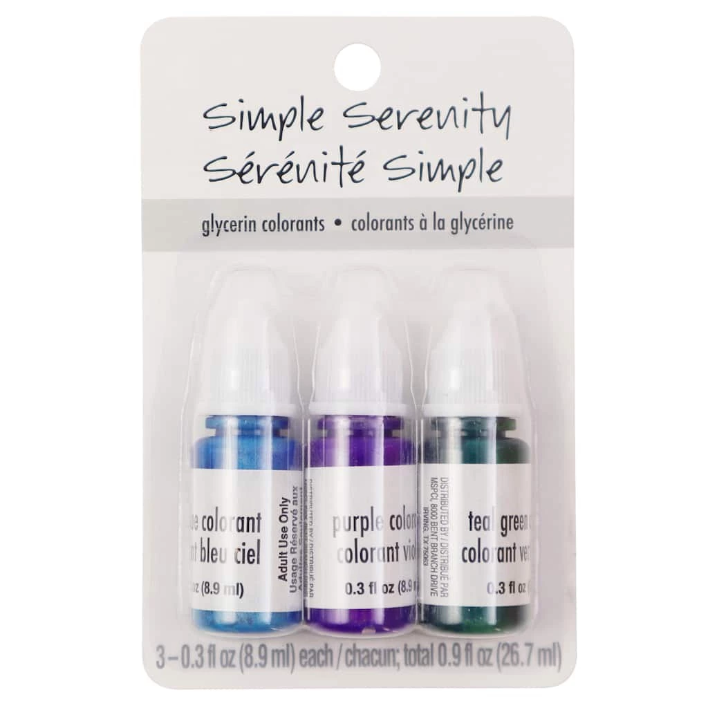 Outlet 👏 6 Packs: 3 ct. (18 total) Cool Glycerin Soap Colors by ArtMinds™ ✨ 1 Outlet 👏 6 Packs: 3 ct. (18 total) Cool Glycerin Soap Colors by ArtMinds™ ✨