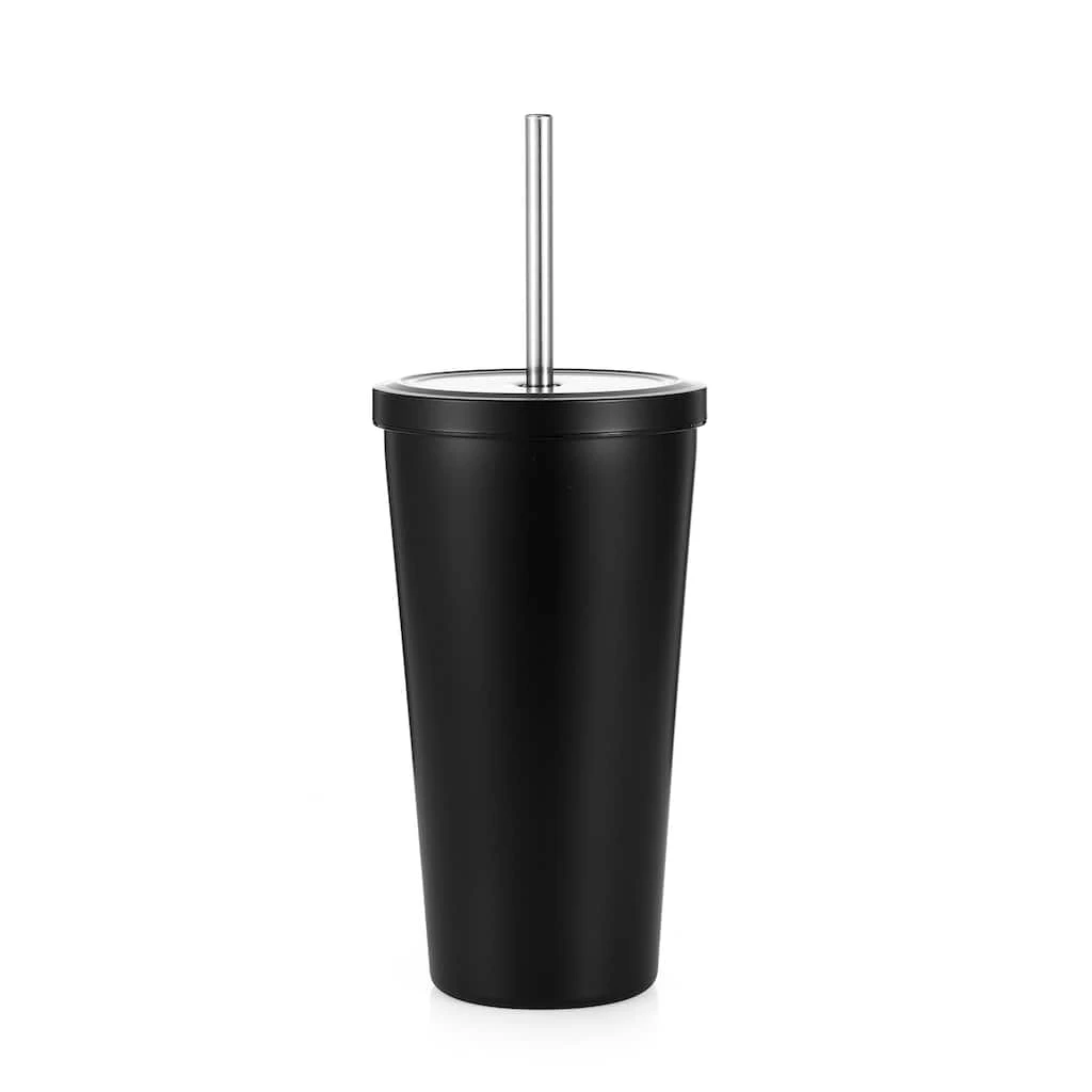 Cheap ❤️ 24 Pack: 19oz. Black Stainless Steel Tumbler with Straw by ArtMinds™ ⌛ 1 Cheap ❤️ 24 Pack: 19oz. Black Stainless Steel Tumbler with Straw by ArtMinds™ ⌛