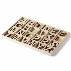 Discount 🤩 6 Packs: 121 ct. (726 total) Wood Letter Set by ArtMinds™ ⌛ -Artminds Sales Store MP663273 20