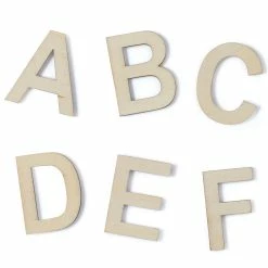 Discount 🤩 6 Packs: 121 ct. (726 total) Wood Letter Set by ArtMinds™ ⌛ -Artminds Sales Store MP663273 22