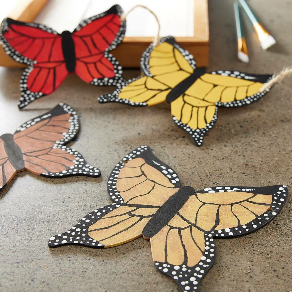 Promo ๐งจ 24 Pack: Unfinished Wooden Butterfly Banner Kit by ArtMinds™ ๐ฅ 2 Promo ๐งจ 24 Pack: Unfinished Wooden Butterfly Banner Kit by ArtMinds™ ๐ฅ - Image 2