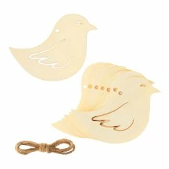 Wholesale 😉 24 Pack: Unfinished Wooden Bird Banner Kit by ArtMinds™ 😉